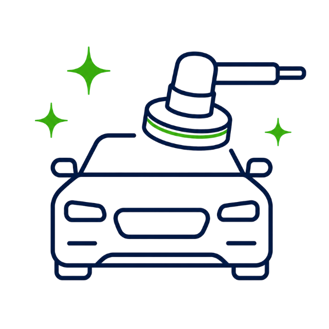 Servicio de encerado de automóvil