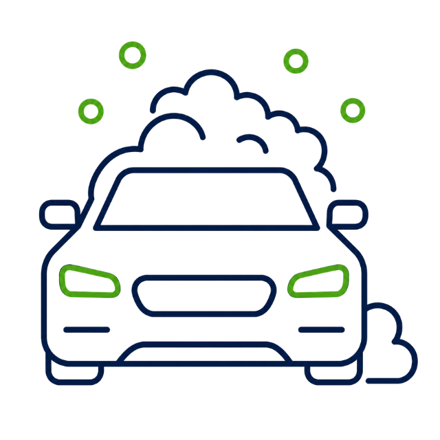 Servicio de lavado de automóvil